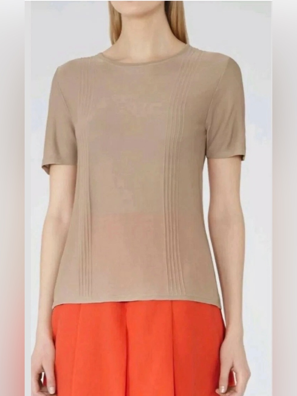 Reiss Sadie top knit semi sheer